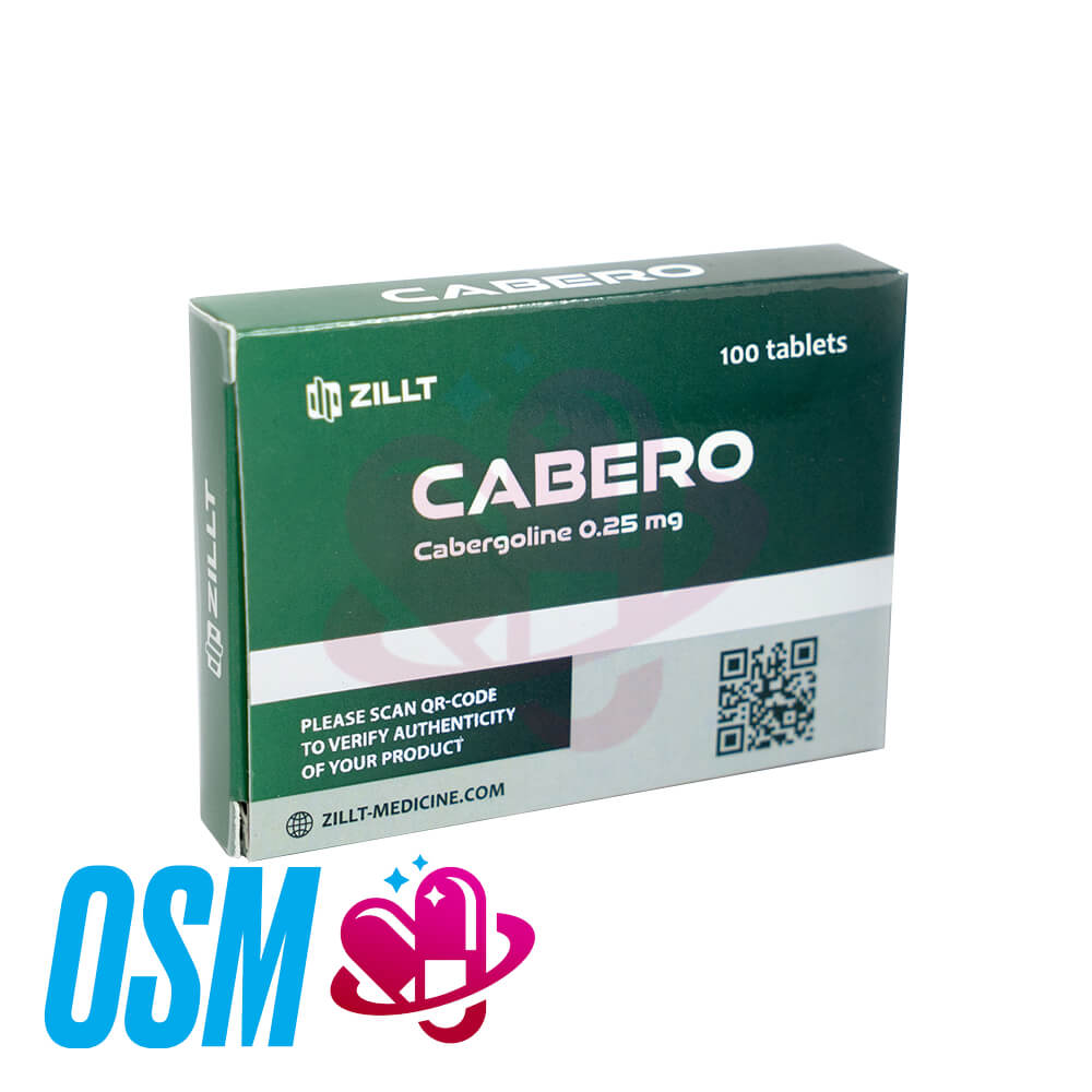 Cabergoline Zillt Medicine Cabero (0.25 mg - 25 tab)